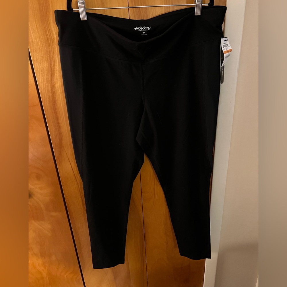 Ideology black slimming leggings size 3x nwt